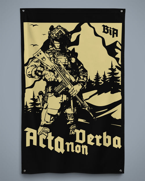 Acta Non Verba Flag